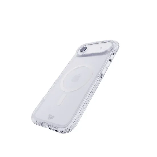 Tech21 Appleiphone 17 Air Evocrystal W/Magsafe _ Clear/Metalic Silver